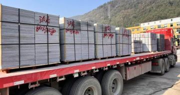 镇江 芝麻灰地铺石出货日常