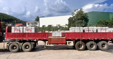 镇江 芝麻灰花岗岩地铺石出货日常