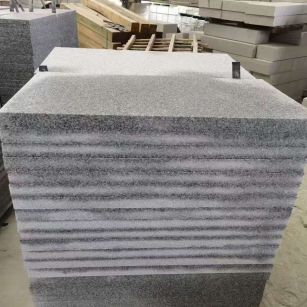 镇江 芝麻白5公分火烧地铺成品，900*400，规格可定制