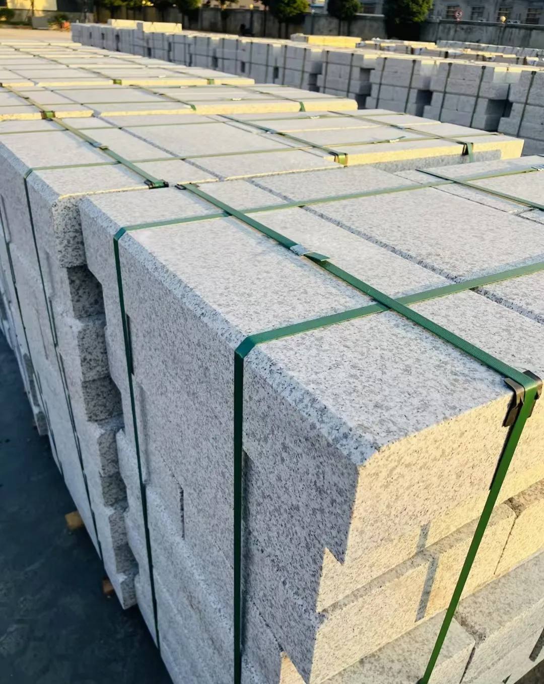 镇江 白麻花岗岩路沿石，马路牙子，路缘石，平石，立缘石等