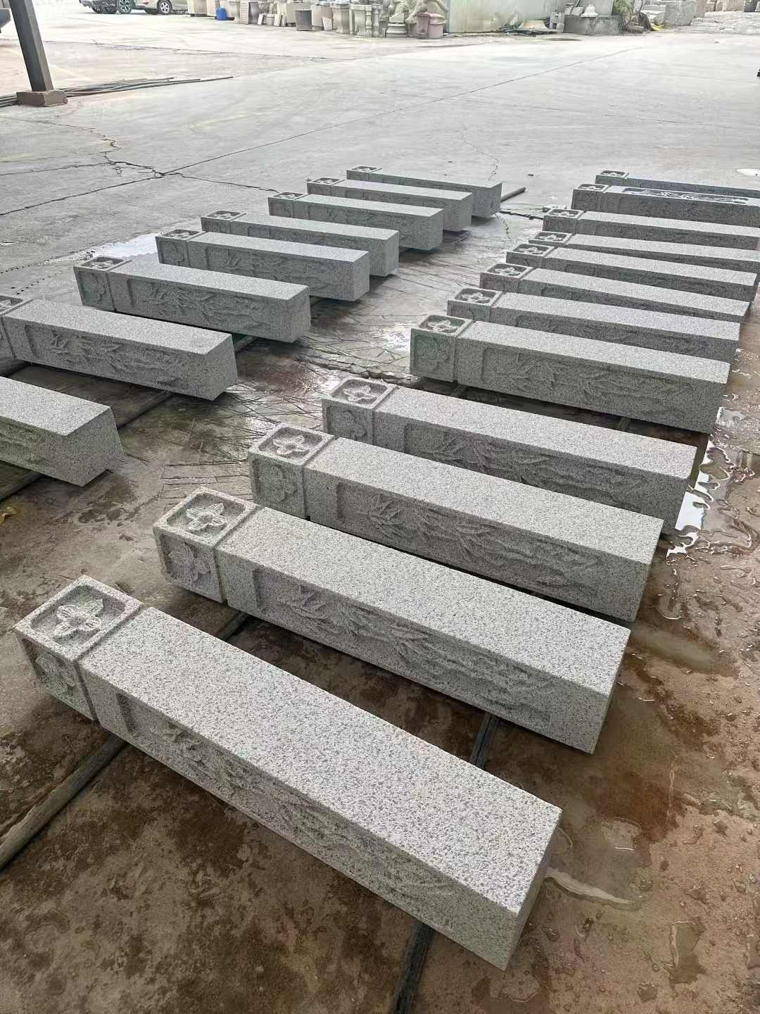 镇江 白麻方柱雕花防水