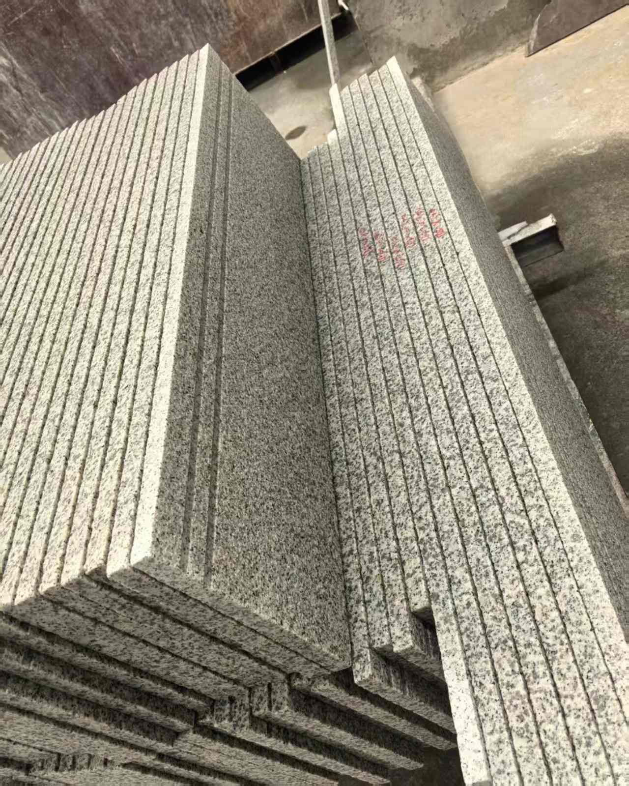 镇江 白麻荔枝面花岗岩楼梯踏步